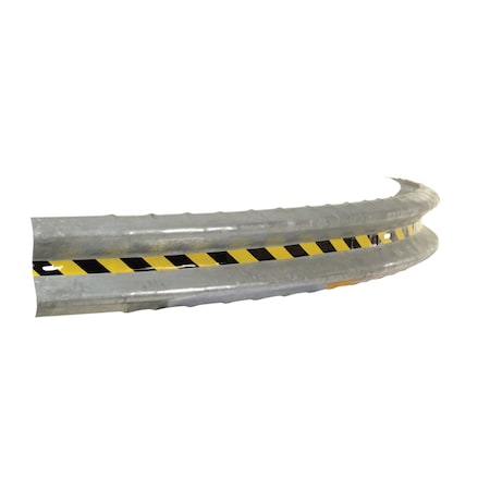 Vestil Guard Rail System - Curved Rail GR-H2R-CRV-BO-10-HDG